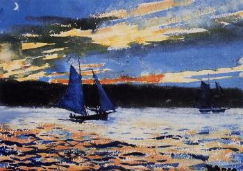 Winslow Homer : Gloucester Sunset